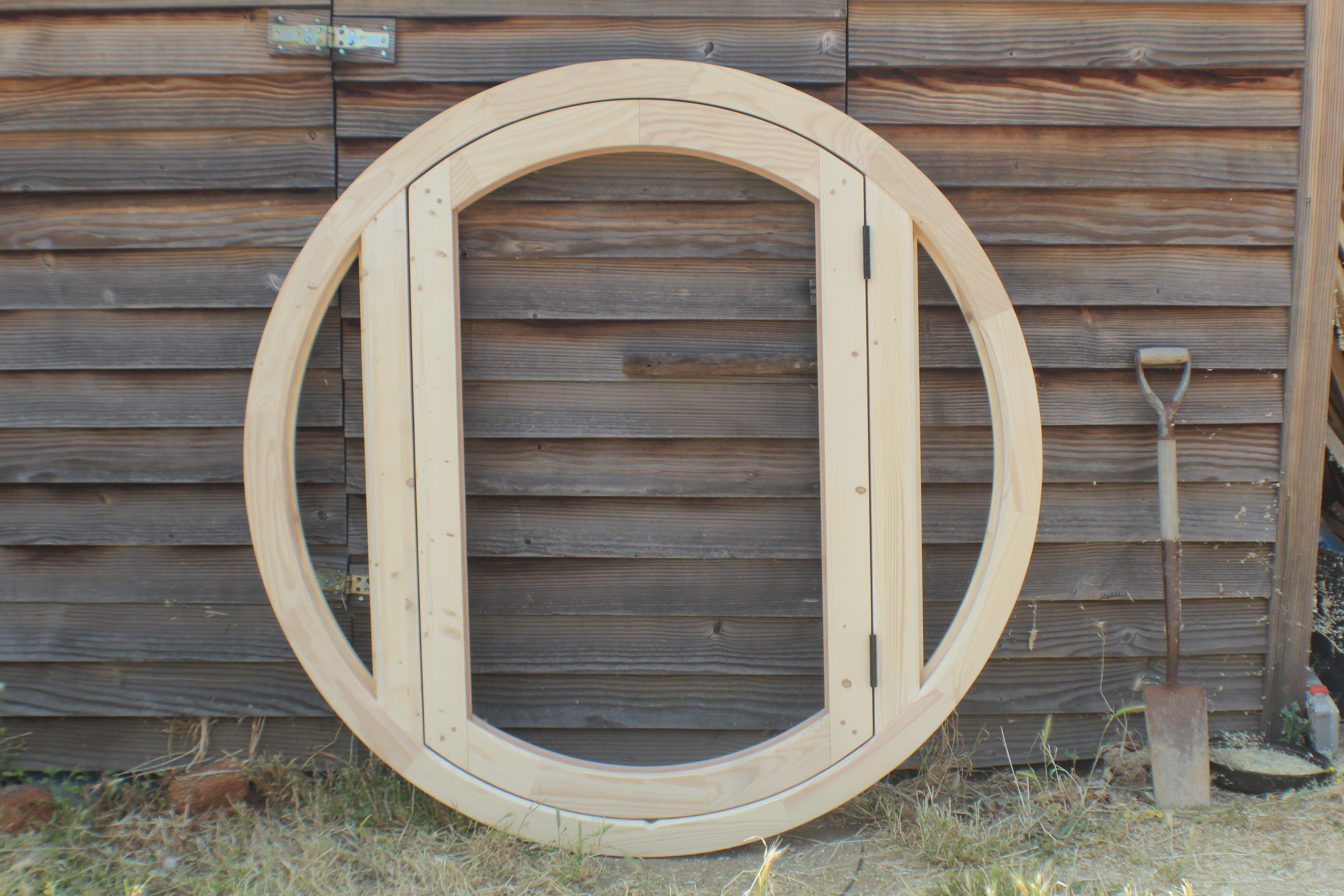 Bespoke Round Wooden Window Round Wooden Doors